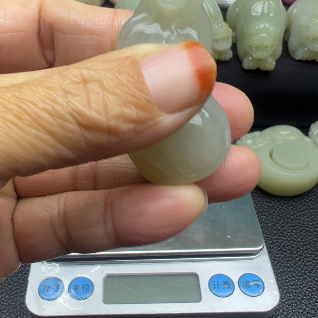 和田玉（糖玉）未镶嵌吊坠(不含链)