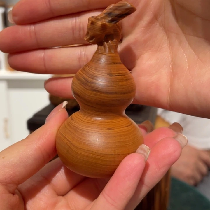 柏木（崖柏）葫芦手把件