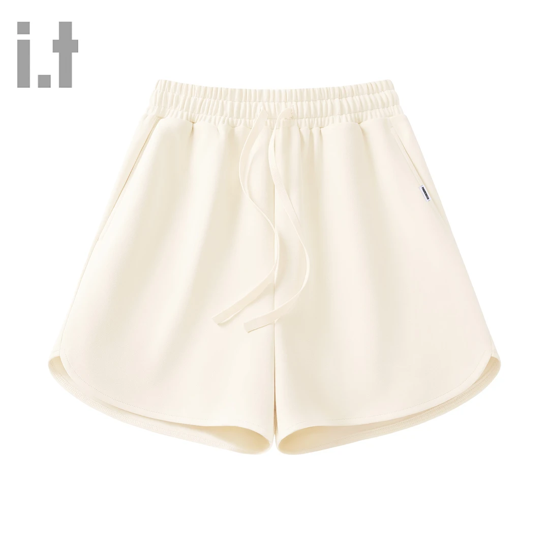 it Fingercroxx速干运动短裤女2025新款夏季轻薄透气健身五分裤子