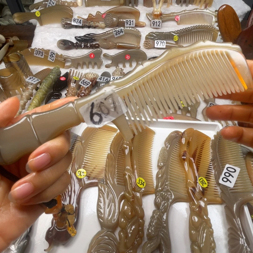 牛角梳福利款梳子