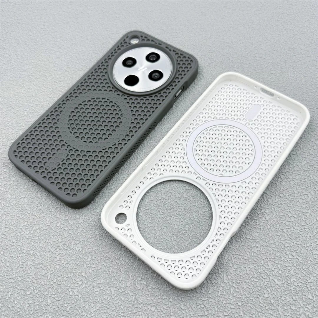 磁吸适用oppofindx8蜂窝散热透气手机壳findx8高级防摔肤感磨砂壳