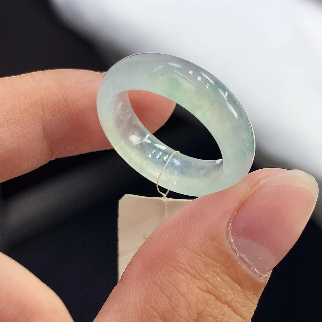 翡翠未镶嵌戒指15号