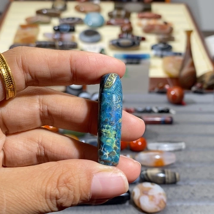 素****玛瑙/玉髓合金颈饰