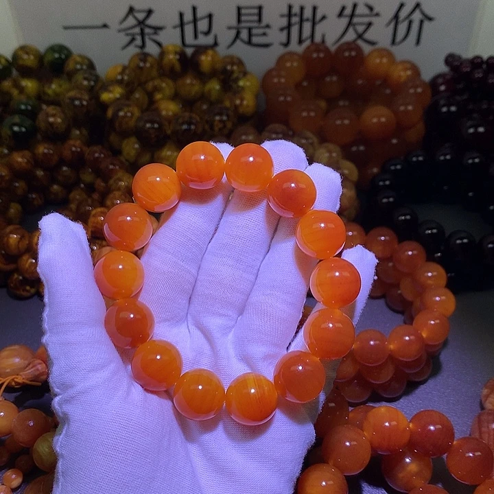 松木(琥珀木)手串/手链1.6 包浆高货