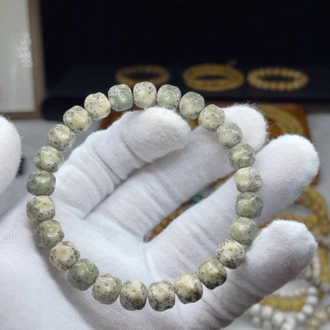 【闪购商品】星月菩提吊坠玫瑰金款9/8糯冰精工