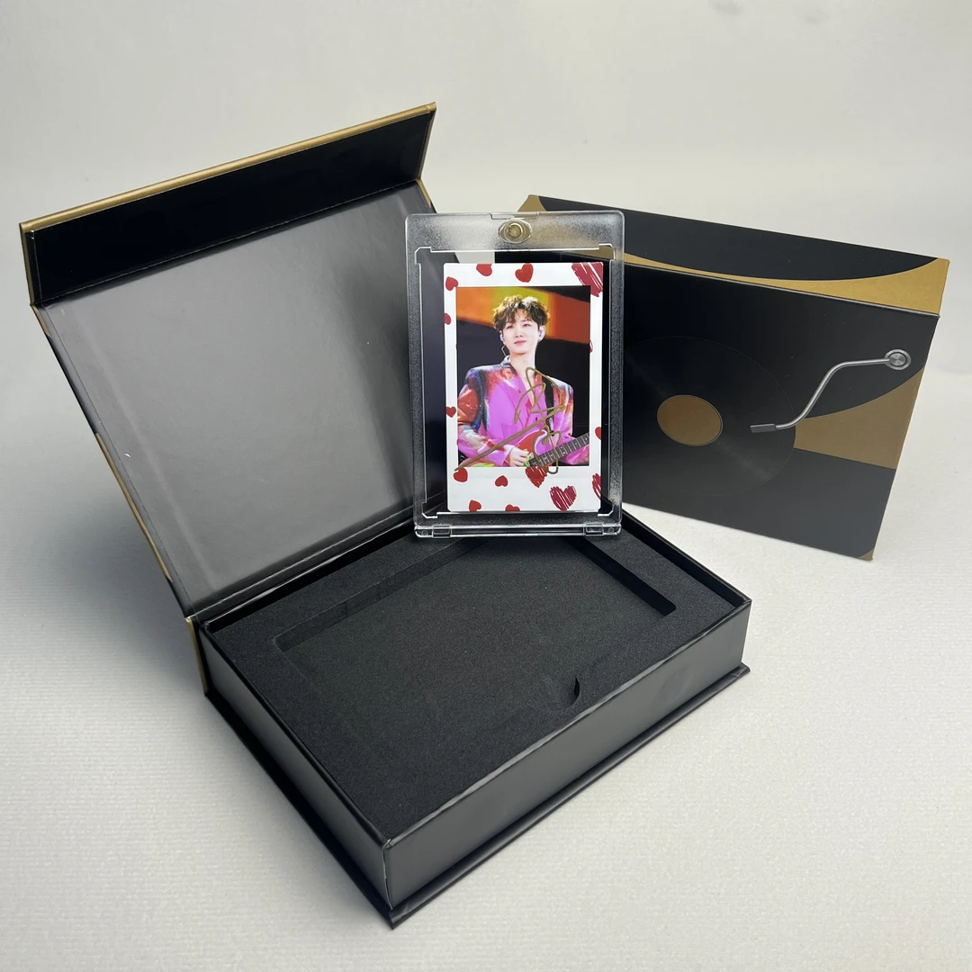 N6526汪苏泷 签名正品拍立得照片 爱心