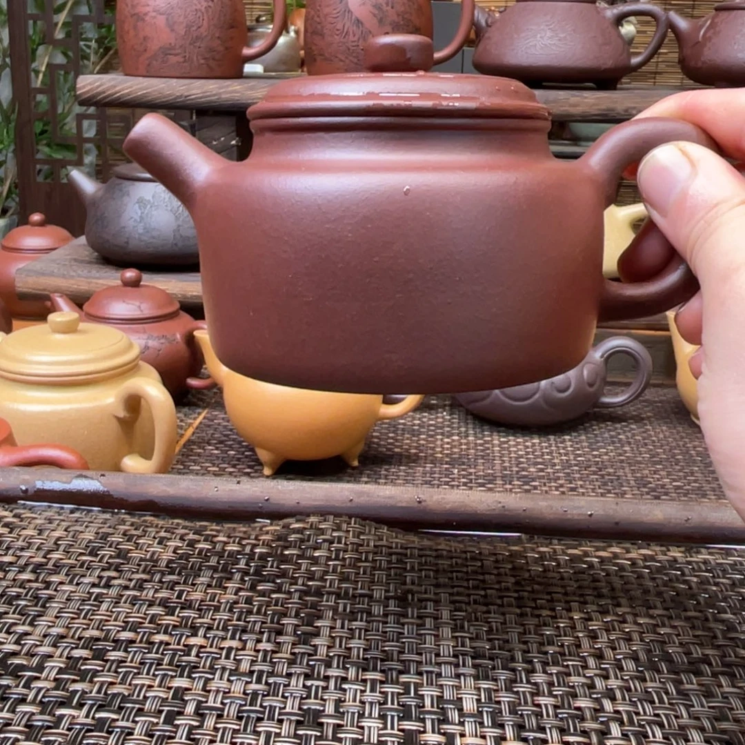 茶壶紫砂宜兴原矿紫砂手工制240