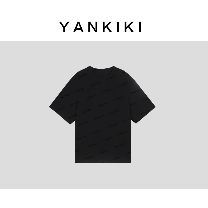 瘦瘦短袖黑Ttee YANKIKI 2025春夏季款NEW