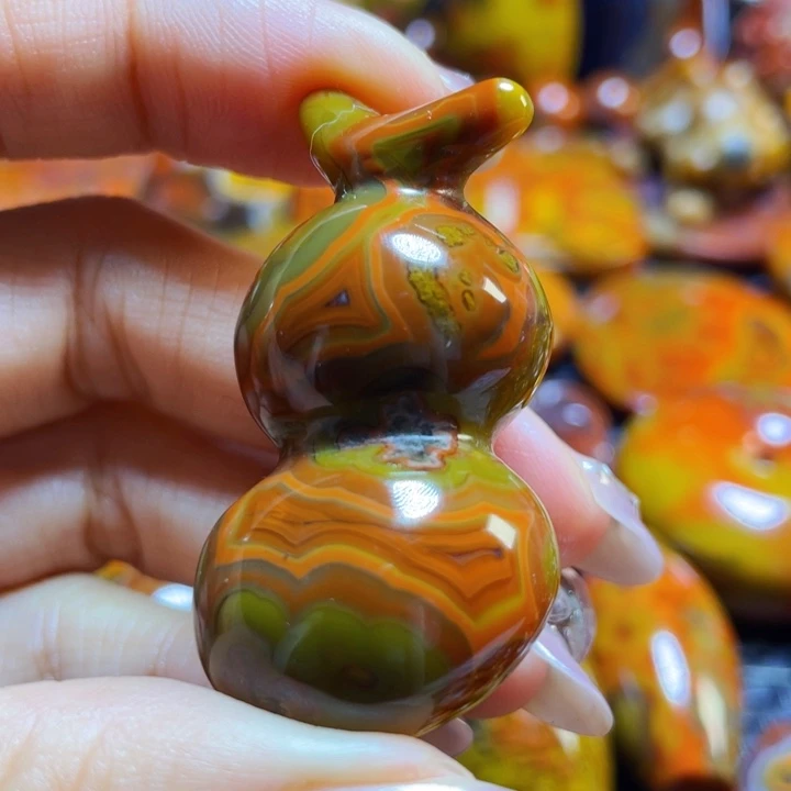 未镶嵌战国红吊坠玛瑙/玉髓