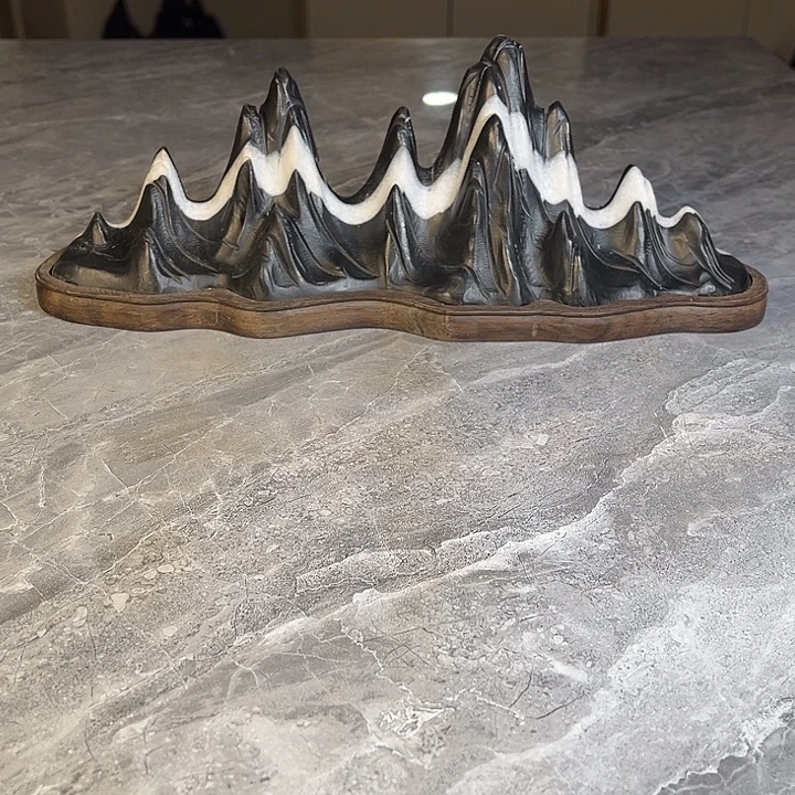 信***上奇石茶宠鱼缸文房摆件