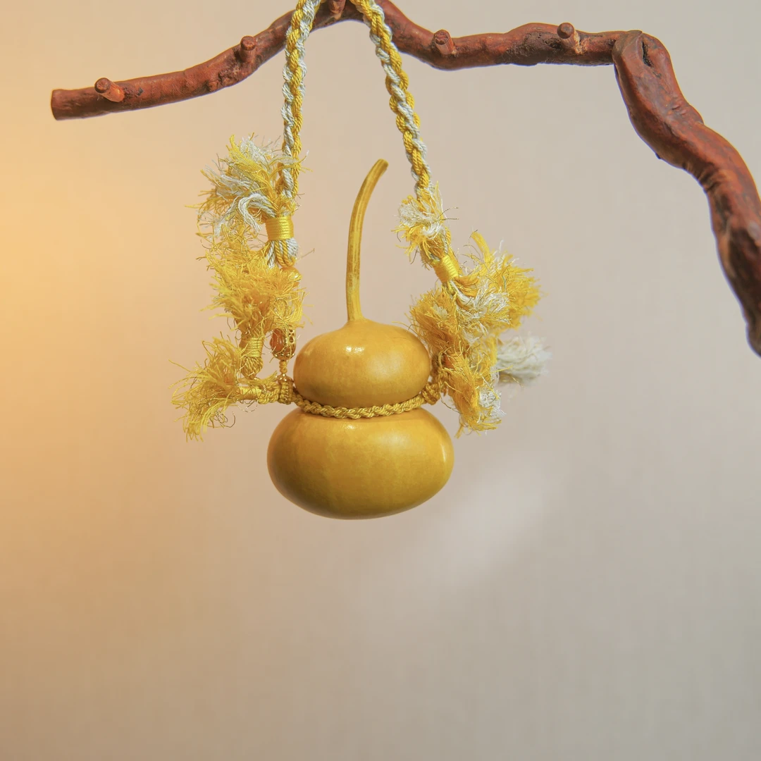 天然葫芦钱袋子彩色藏绳包挂中式复古流苏挂件车挂中国风国潮