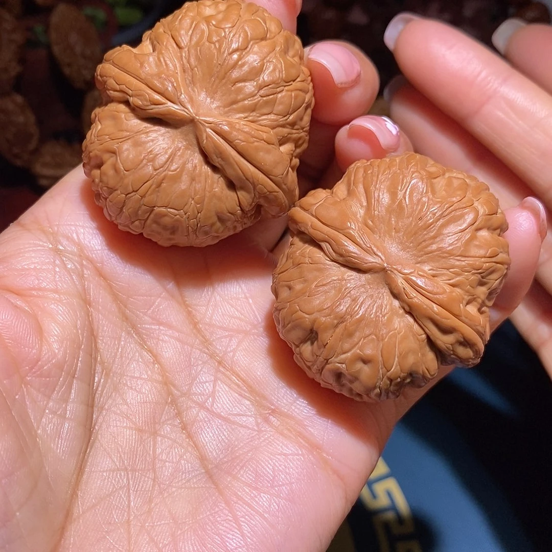 文玩核桃把件文**海元宝44.5全品