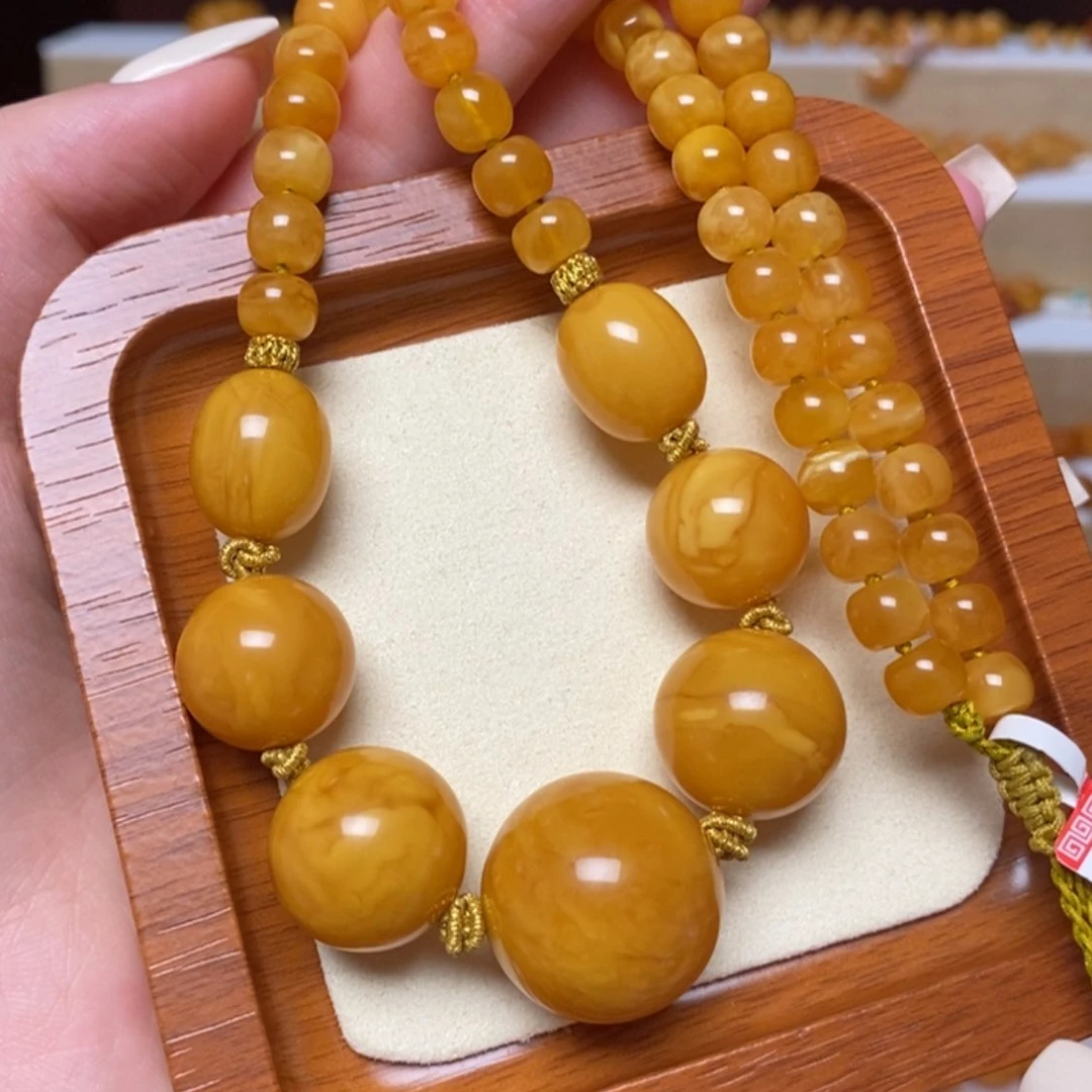 【闪购商品】未镶嵌颈饰蜜蜡项链