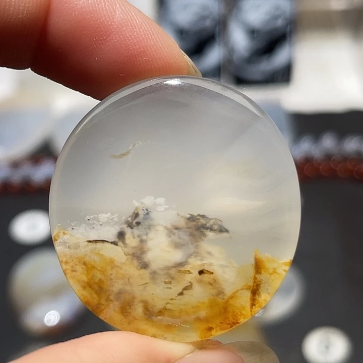 玛瑙/玉髓未镶嵌吊坠(不含链)