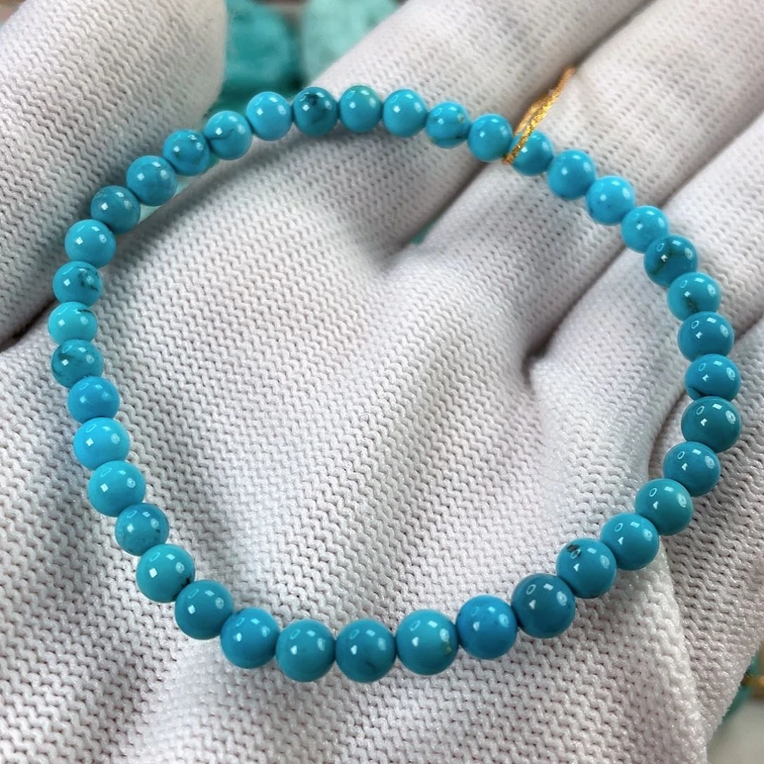 绿松石未镶嵌车挂卡4.5