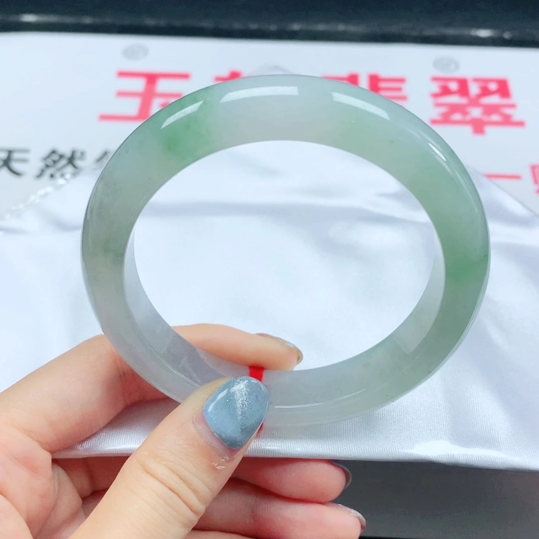 翡翠手镯未镶嵌翡翠手镯58
