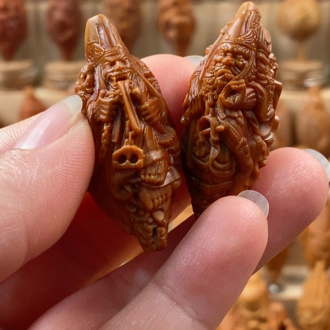 橄榄核手串/手链惊*黑白一对