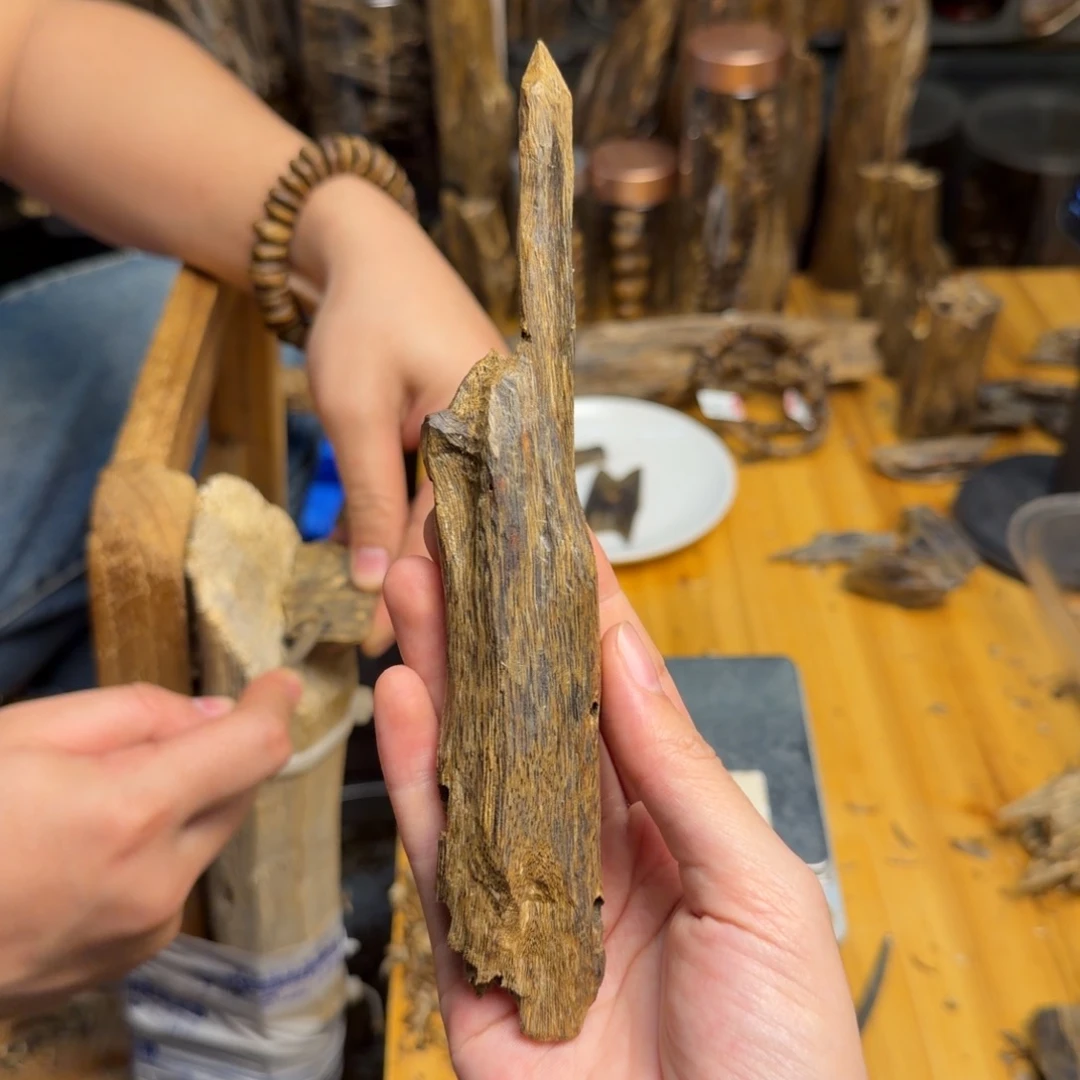 沉香沉香碎屑白棋21克