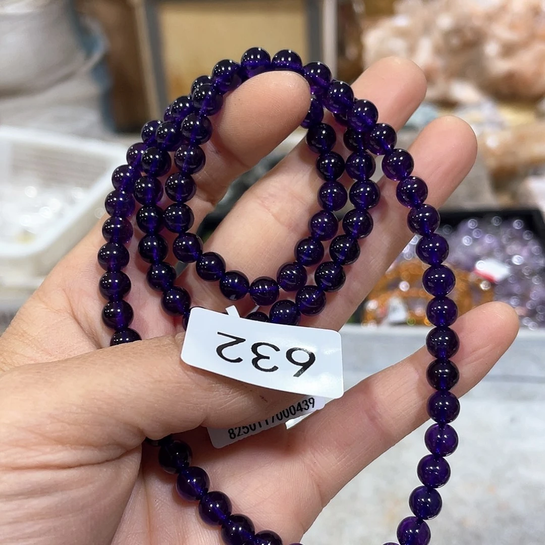 水晶手串6m m未镶嵌z s 1039