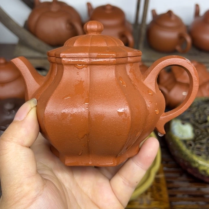 茶壶紫砂宜兴紫砂原矿泥料170