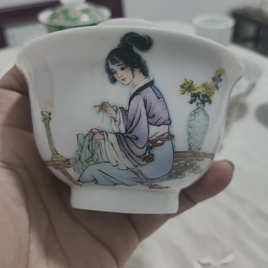 戴玉衡手绘陶瓷杯