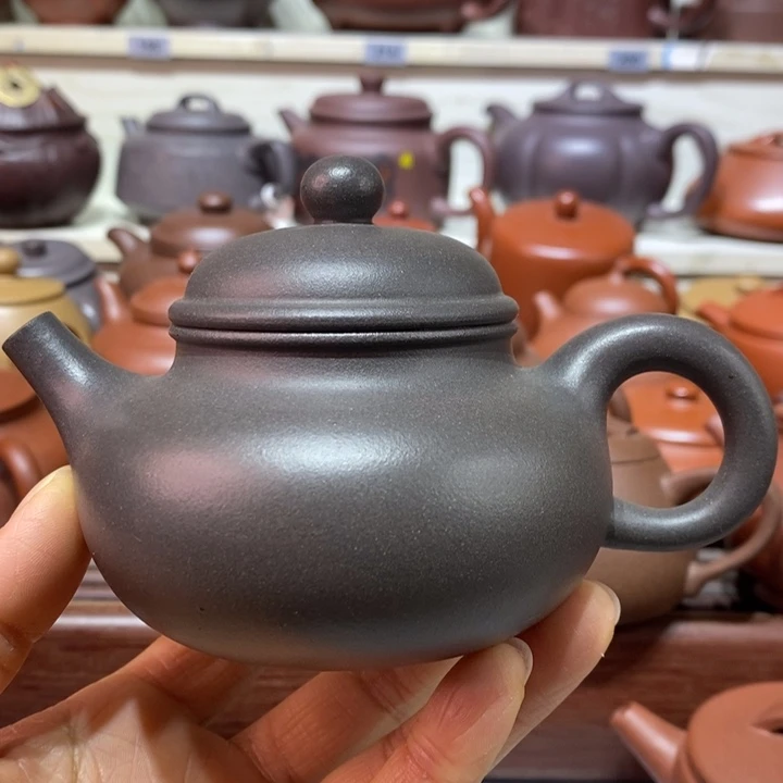 紫砂茶壶微瑕处理170cc