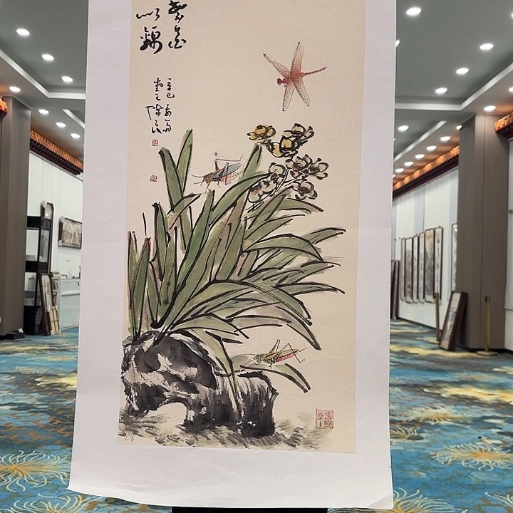 国画李陈良老先生原作