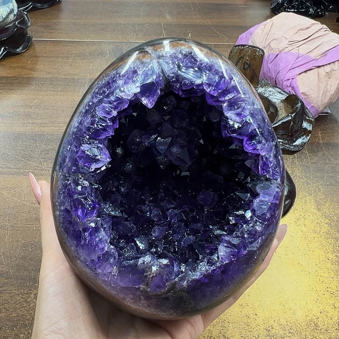 紫晶摆件未镶嵌?****?福利