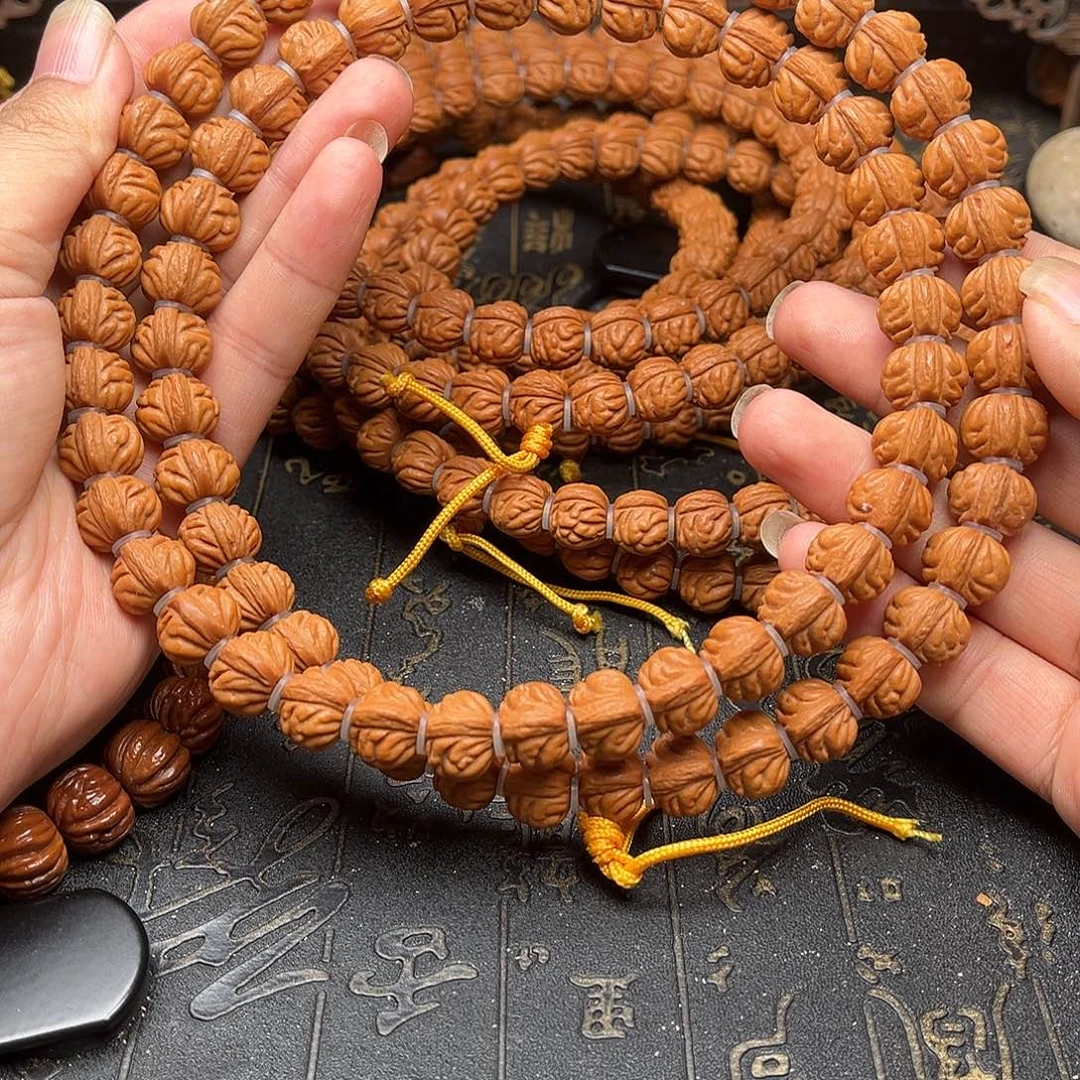 桃核吊坠赤金风雨72薄挂