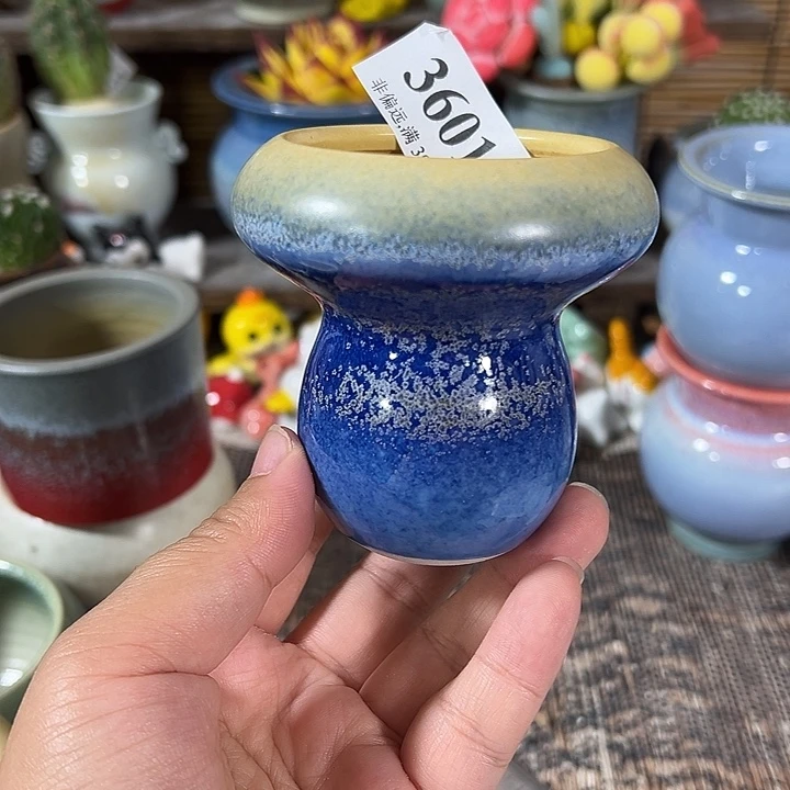 口5高7 手工花盆满30包邮