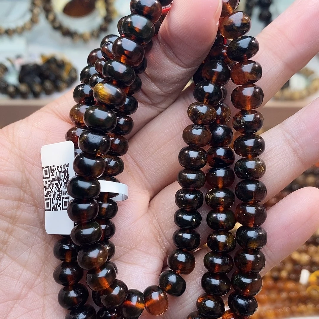 琥珀未镶嵌裸石8血