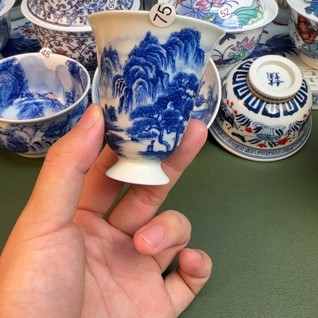 彦祖纯手工手绘茶具75