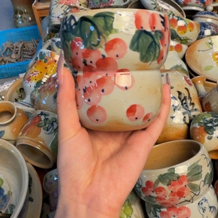 瓷片景德镇陶瓷手工手绘