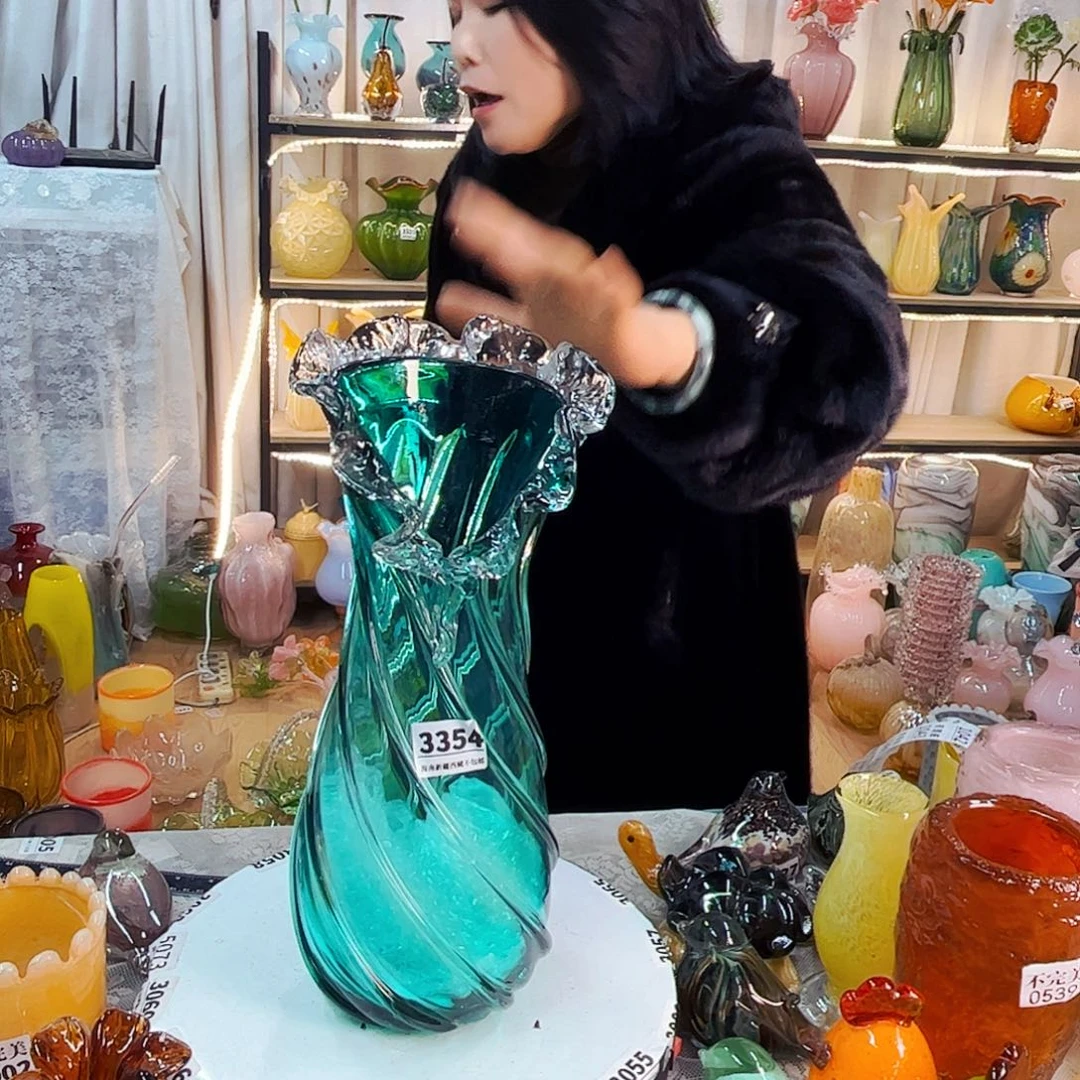 3354 家悦美居琉璃摆件