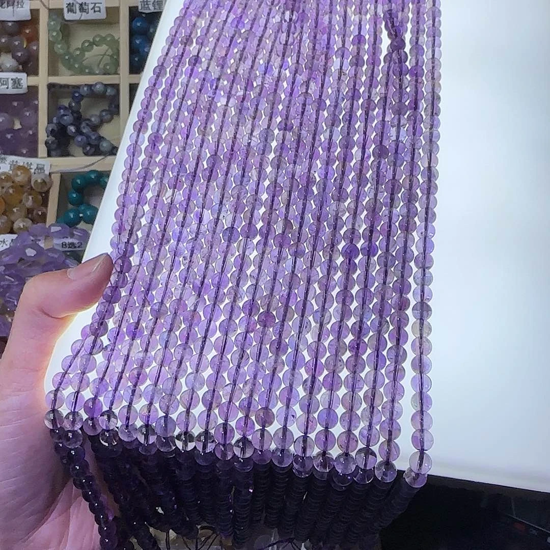 琥珀手链未镶嵌紫黄6➕两圈