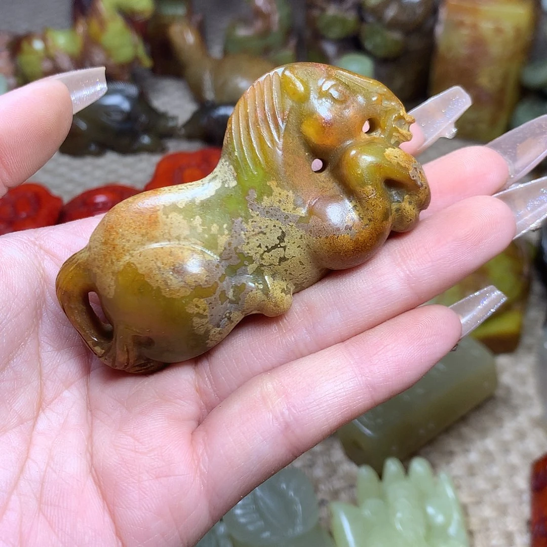 白玉菩提吊坠挂件
