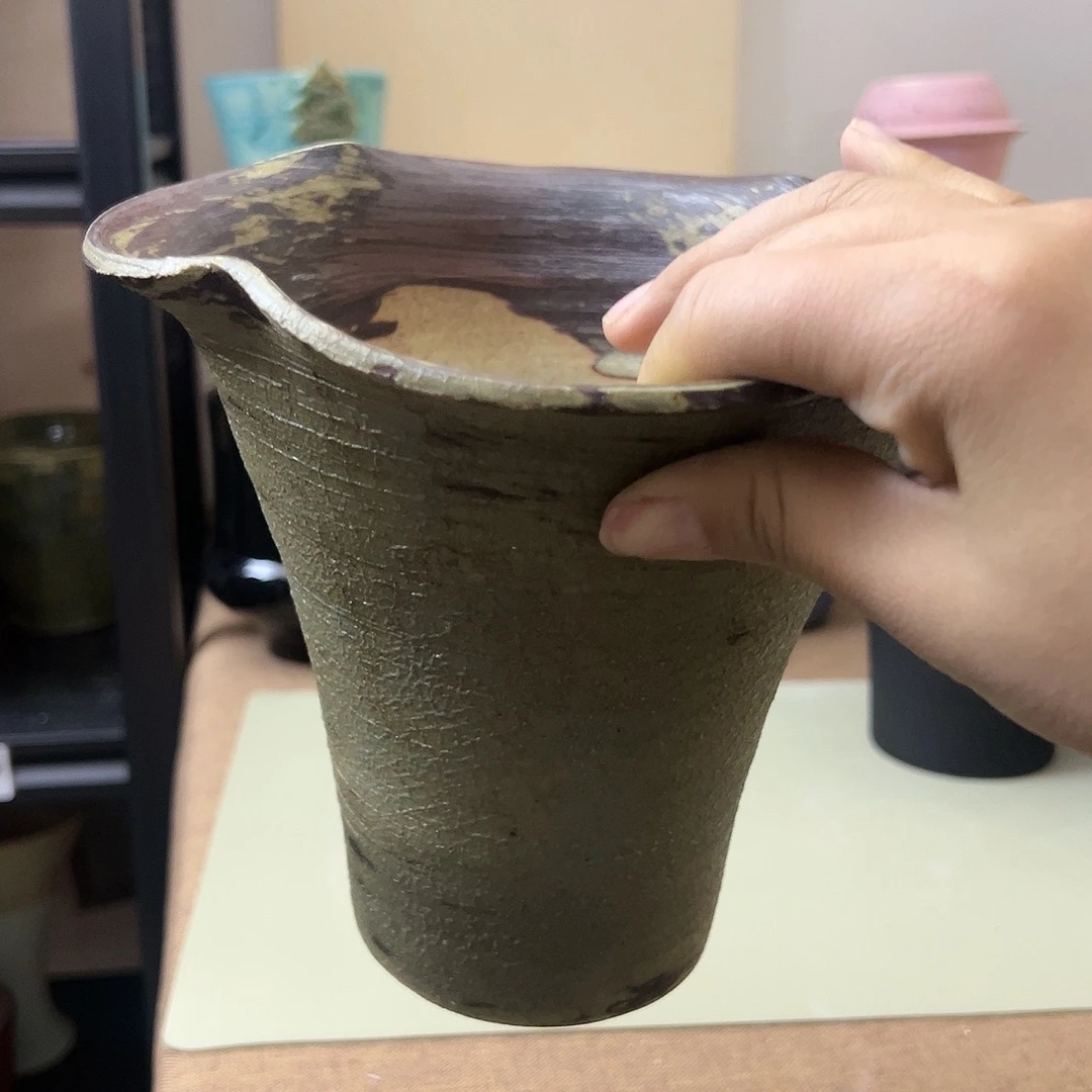 008景德镇陶瓷口14直径19高17无孔