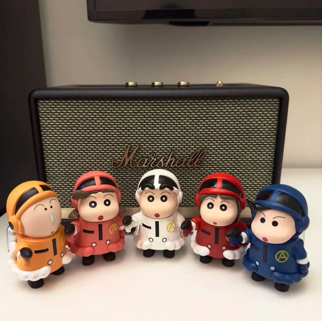 【造物严选】蜡笔小新春日部防卫队太空服小新公仔潮玩周边手办摆件
