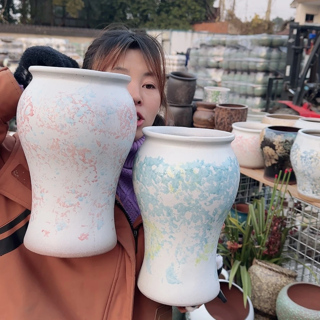 王嫂花盆1218-177高29口16