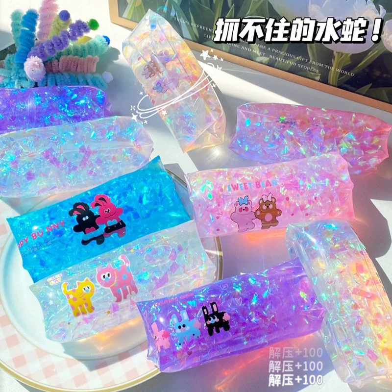 新款解压发泄水球抓不住的水蛇创意整蛊玩具恶搞道具成人减压玩具