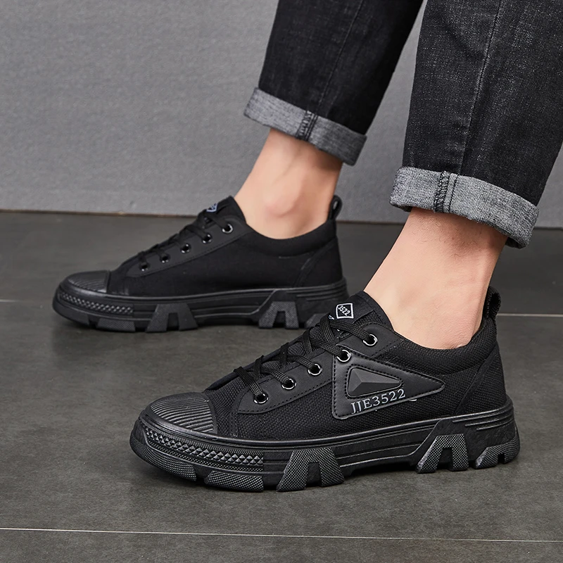 3522劳保鞋防滑耐磨工地干活户外休闲解放鞋军训农田爬山劳动男鞋