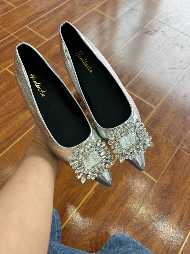 黑色浅口春季耐磨尖头韩版女士细跟高跟鞋小香风法式