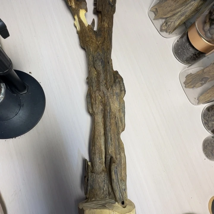 用***2木手工艺陆河大摆件整根