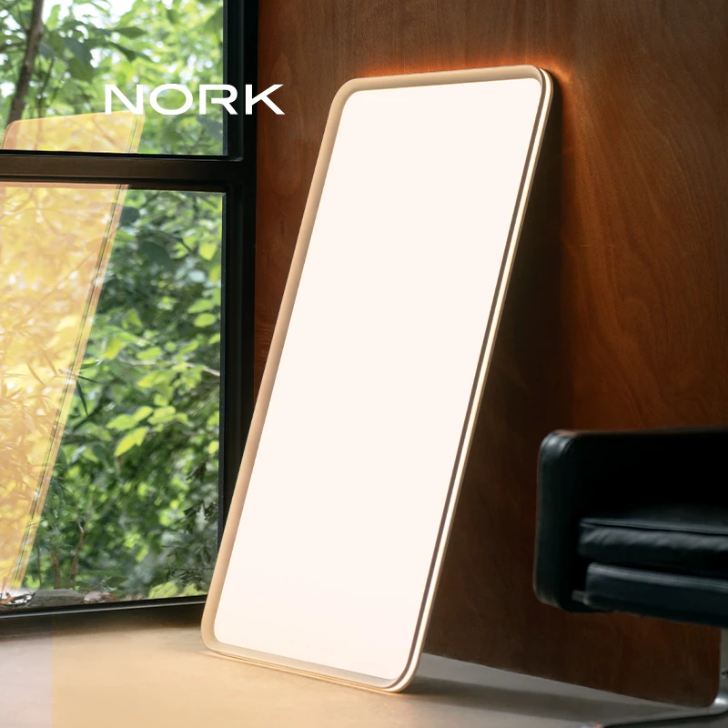 诺克简影客厅主灯全光谱护眼LED吸顶灯现代简约大灯大厅智能灯具