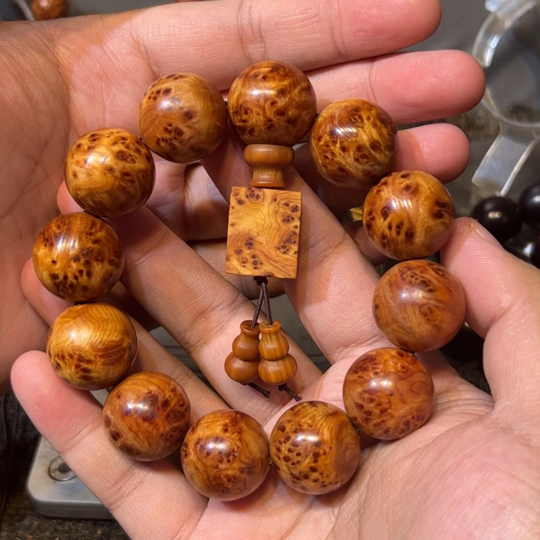 柏木（崖柏）手串/手链2.0陈化红油瘤疤手串
