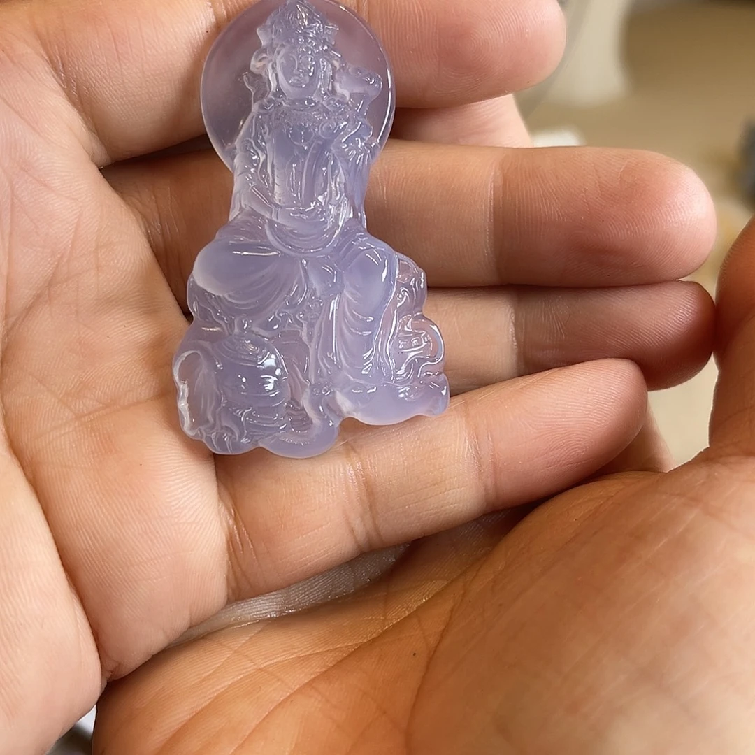 芬***达玛瑙/玉髓未镶嵌挂件