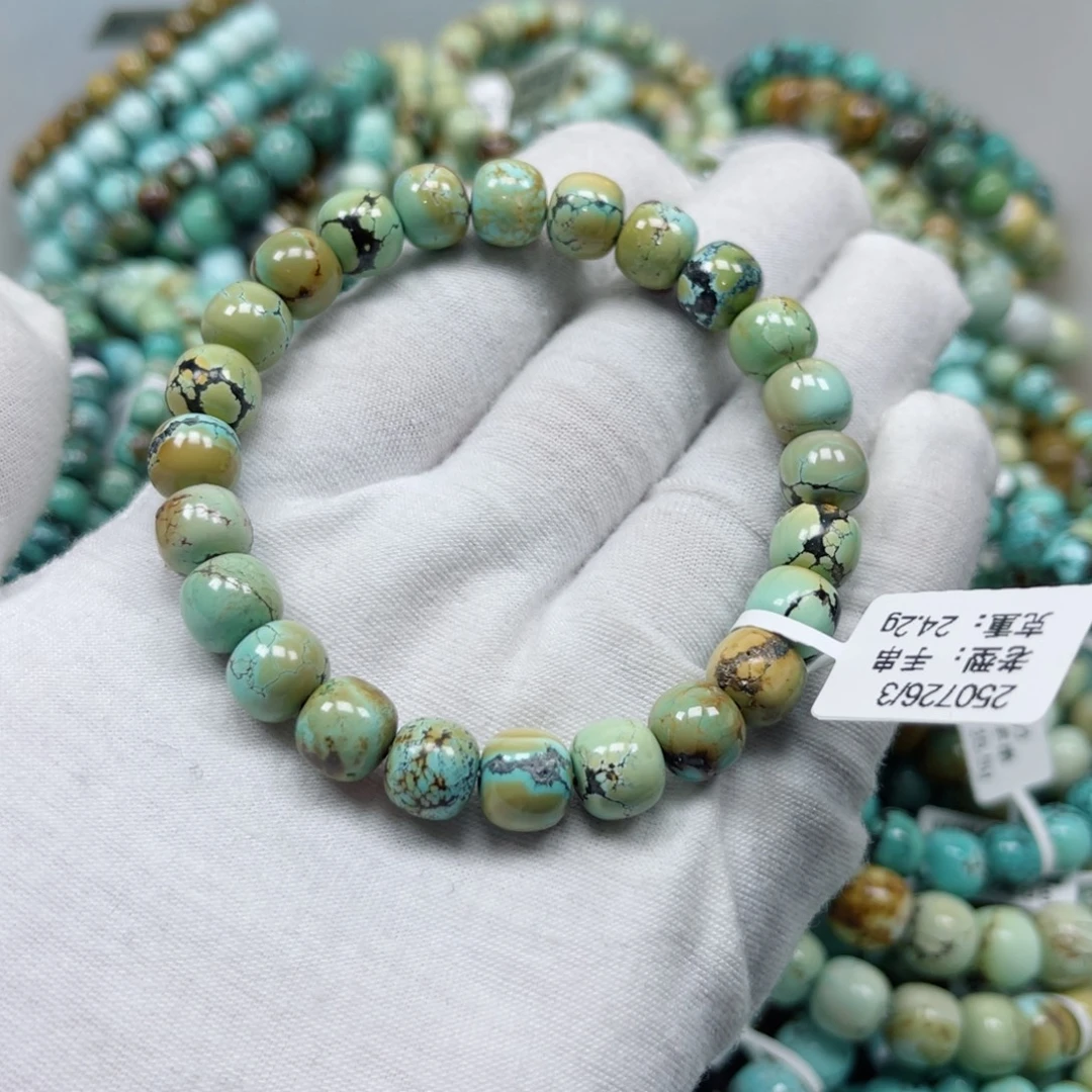 绿松石未镶嵌挂件