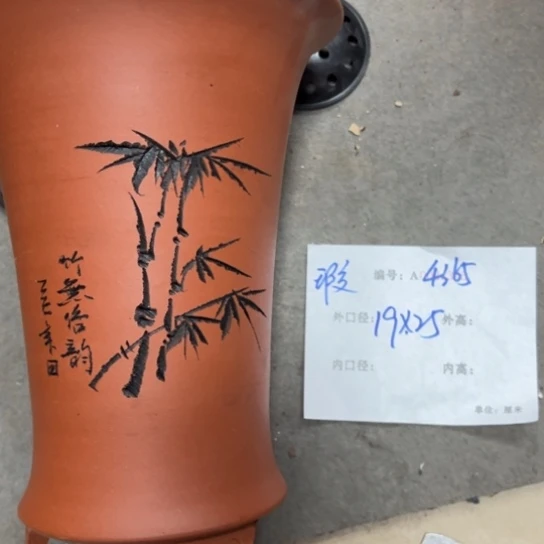 紫砂花盆花卉工艺