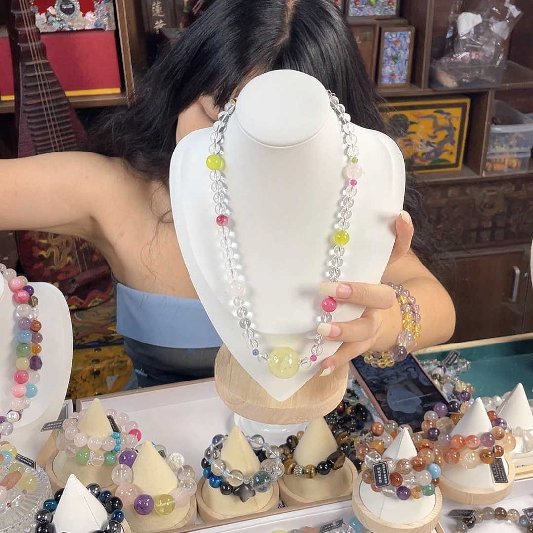 银S925镀金镶嵌手链水晶