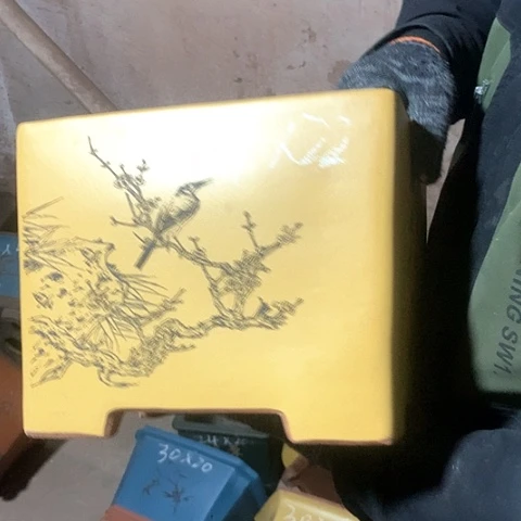 紫砂花盆手工制作